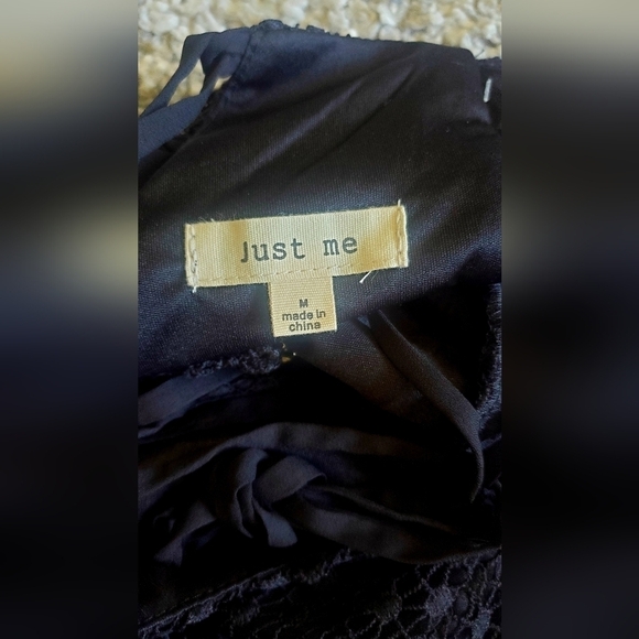 Bundle Only: Just Me Lace And Lined Open corset Women party Cocktail Dress. Sz.M - Picture 7 of 13